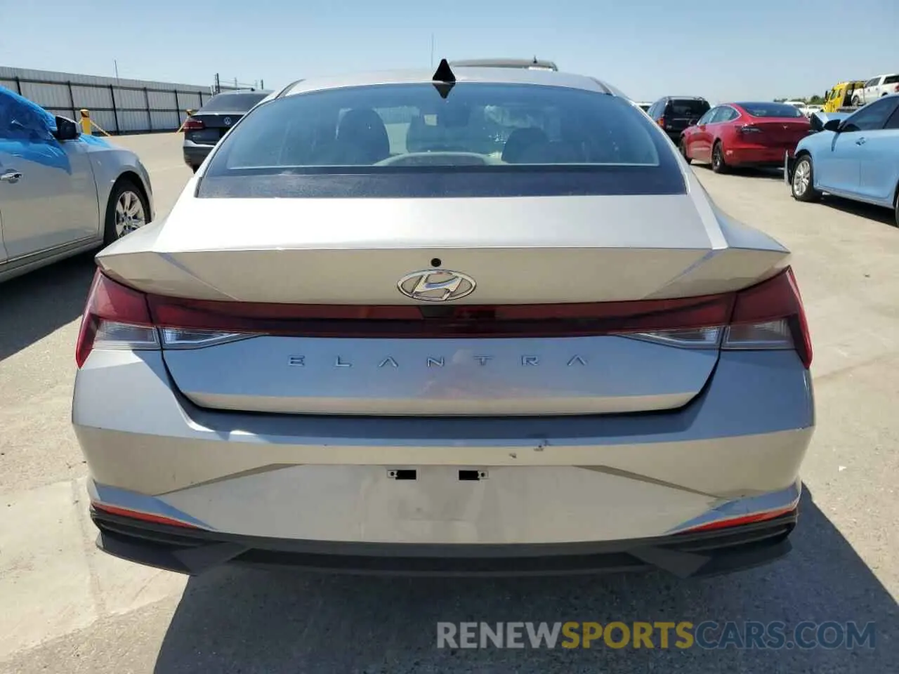 6 fotografías del automóvil dañado 5NPLL4AG9NH077435 HYUNDAI ELANTRA 2022