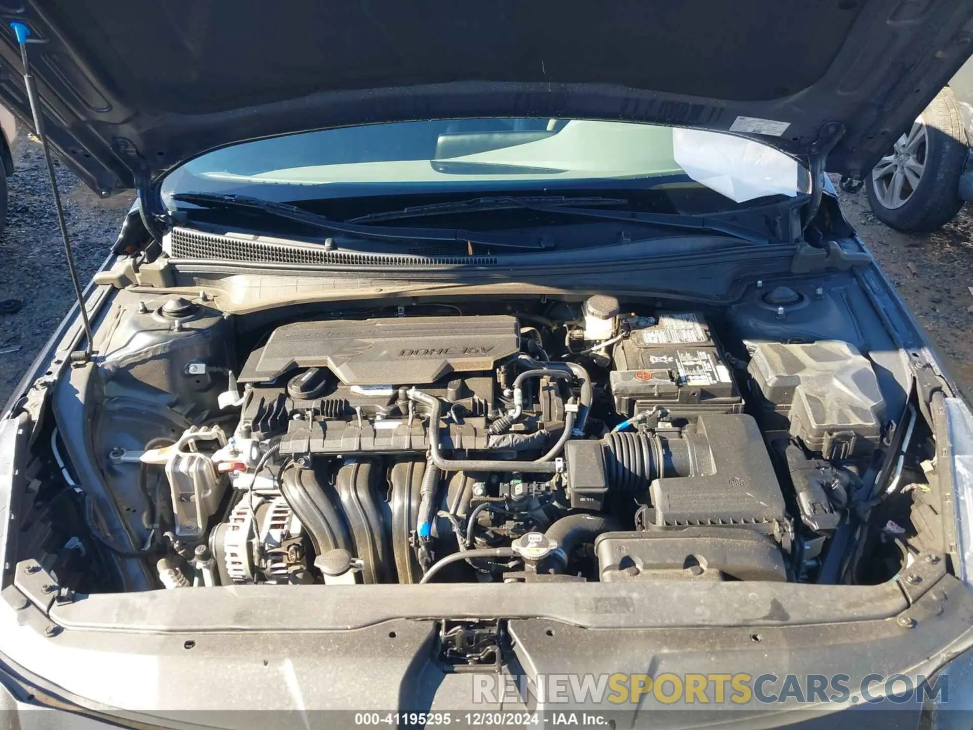 10 fotografías del automóvil dañado 5NPLL4AGXNH062345 HYUNDAI ELANTRA 2022