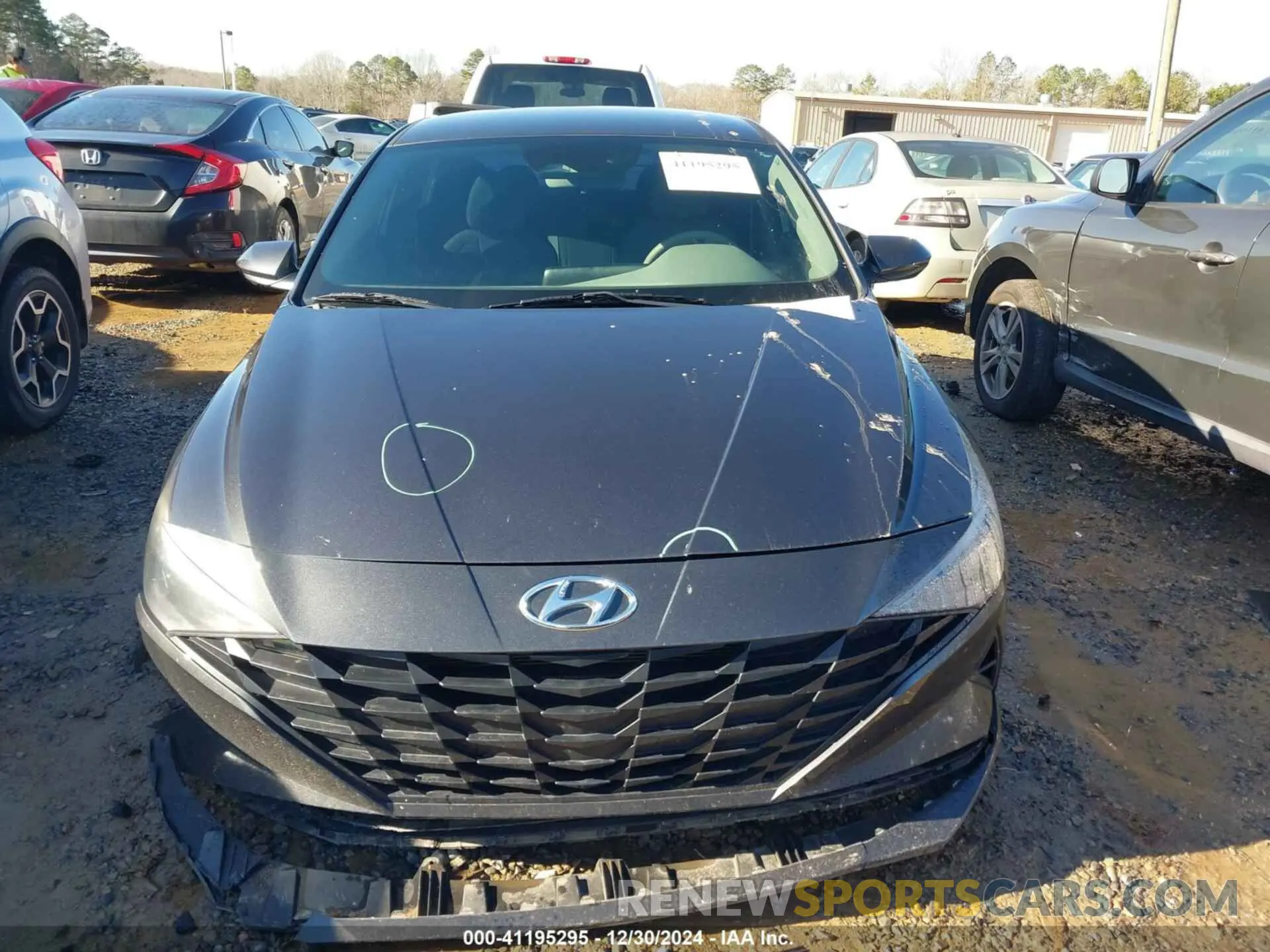 12 fotografías del automóvil dañado 5NPLL4AGXNH062345 HYUNDAI ELANTRA 2022