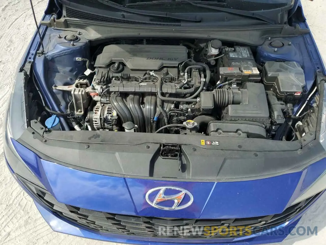 11 fotografías del automóvil dañado 5NPLL4AGXNH079436 HYUNDAI ELANTRA 2022