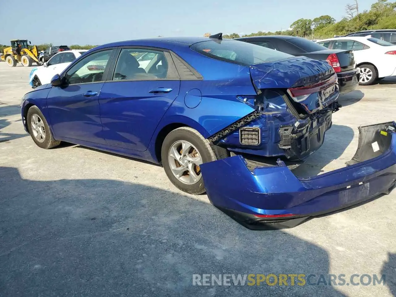 2 fotografías del automóvil dañado 5NPLL4AGXNH079436 HYUNDAI ELANTRA 2022