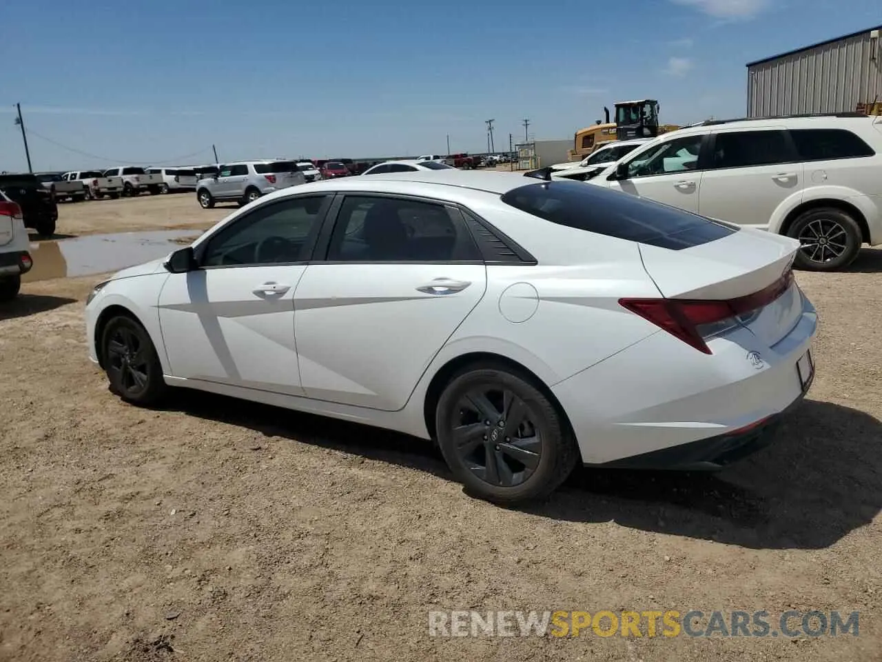 2 fotografías del automóvil dañado 5NPLM4AG0NH060035 HYUNDAI ELANTRA 2022
