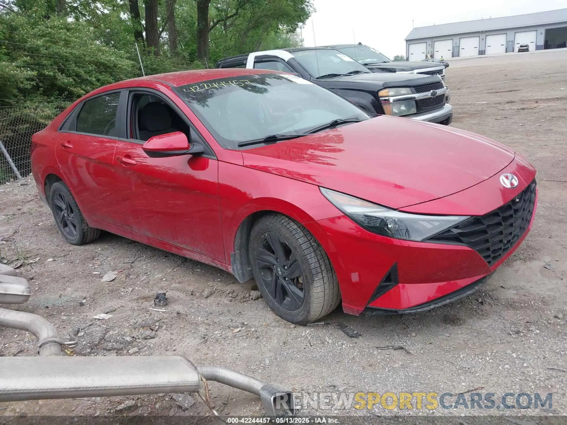 1 fotografías del automóvil dañado 5NPLM4AG0NH065820 HYUNDAI ELANTRA 2022