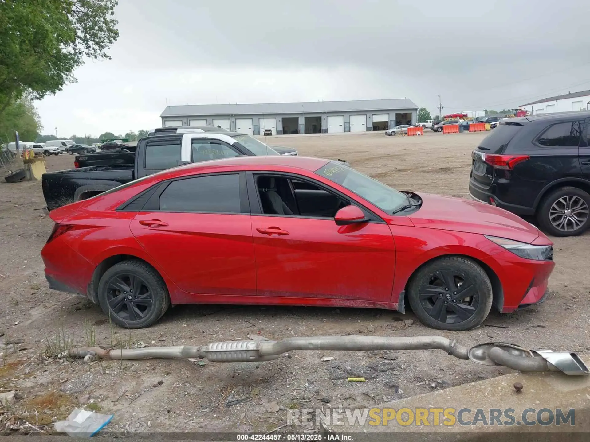14 fotografías del automóvil dañado 5NPLM4AG0NH065820 HYUNDAI ELANTRA 2022