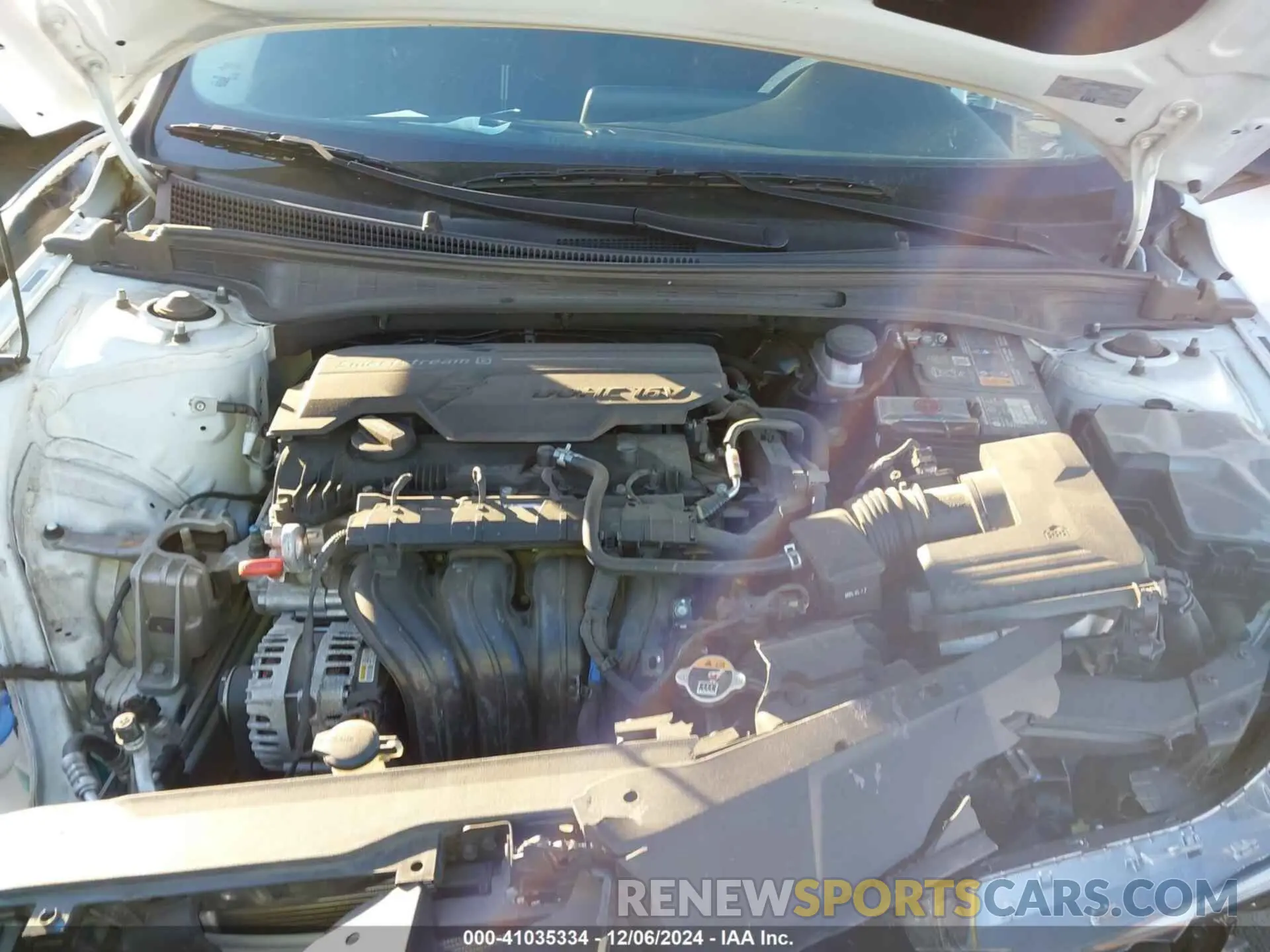 10 fotografías del automóvil dañado 5NPLM4AG0NH066059 HYUNDAI ELANTRA 2022