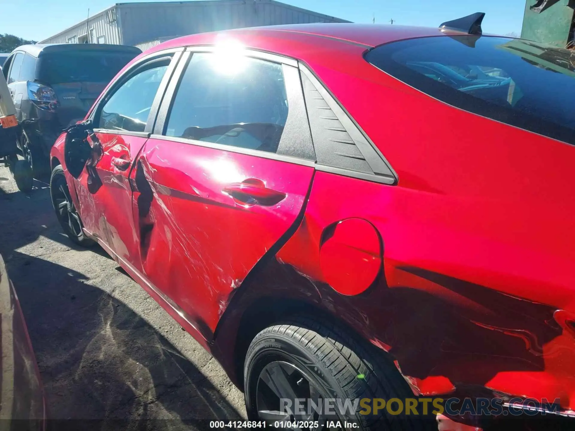 14 fotografías del automóvil dañado 5NPLM4AG0NH070483 HYUNDAI ELANTRA 2022