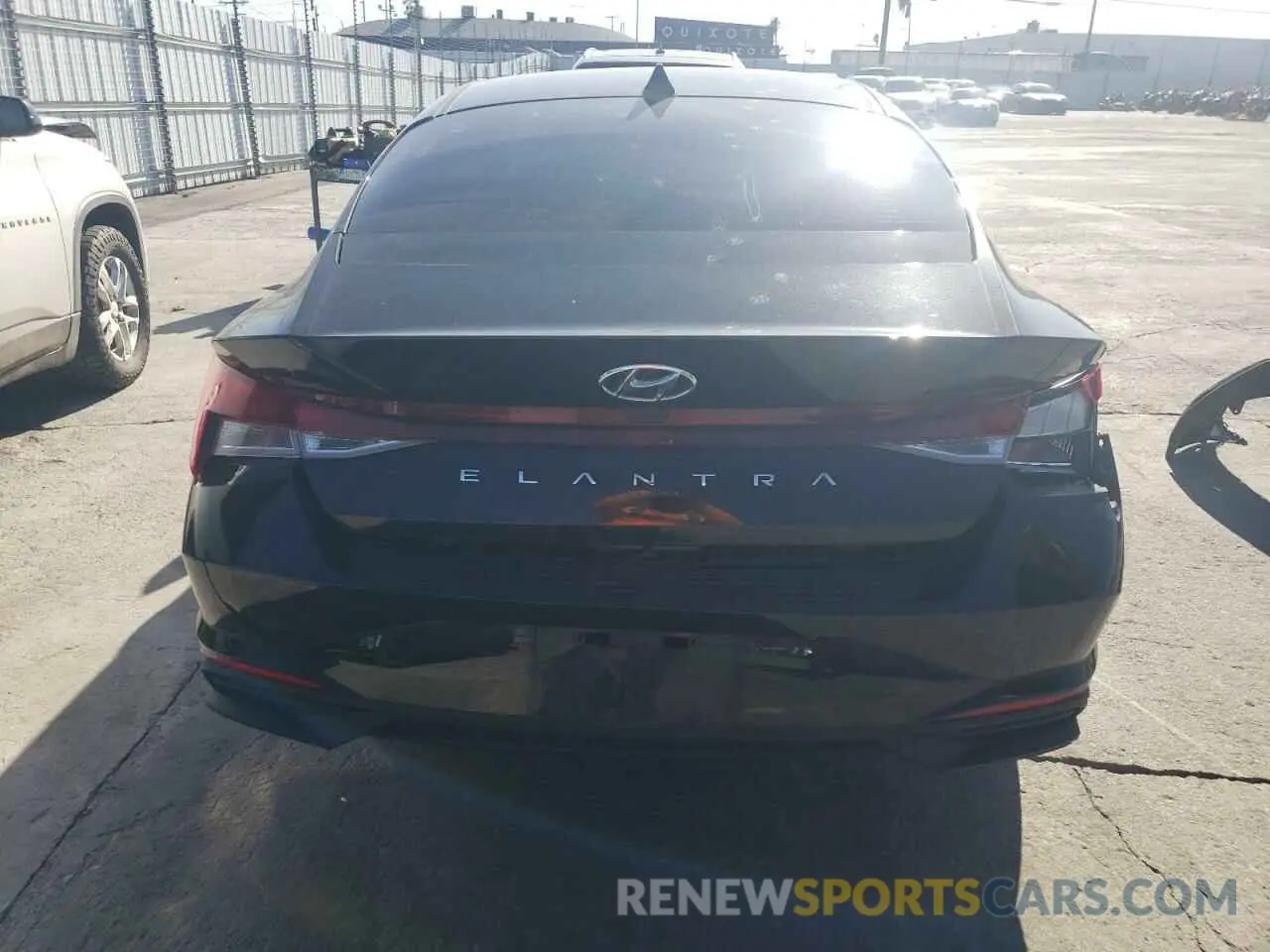 6 fotografías del automóvil dañado 5NPLM4AG2NH060781 HYUNDAI ELANTRA 2022