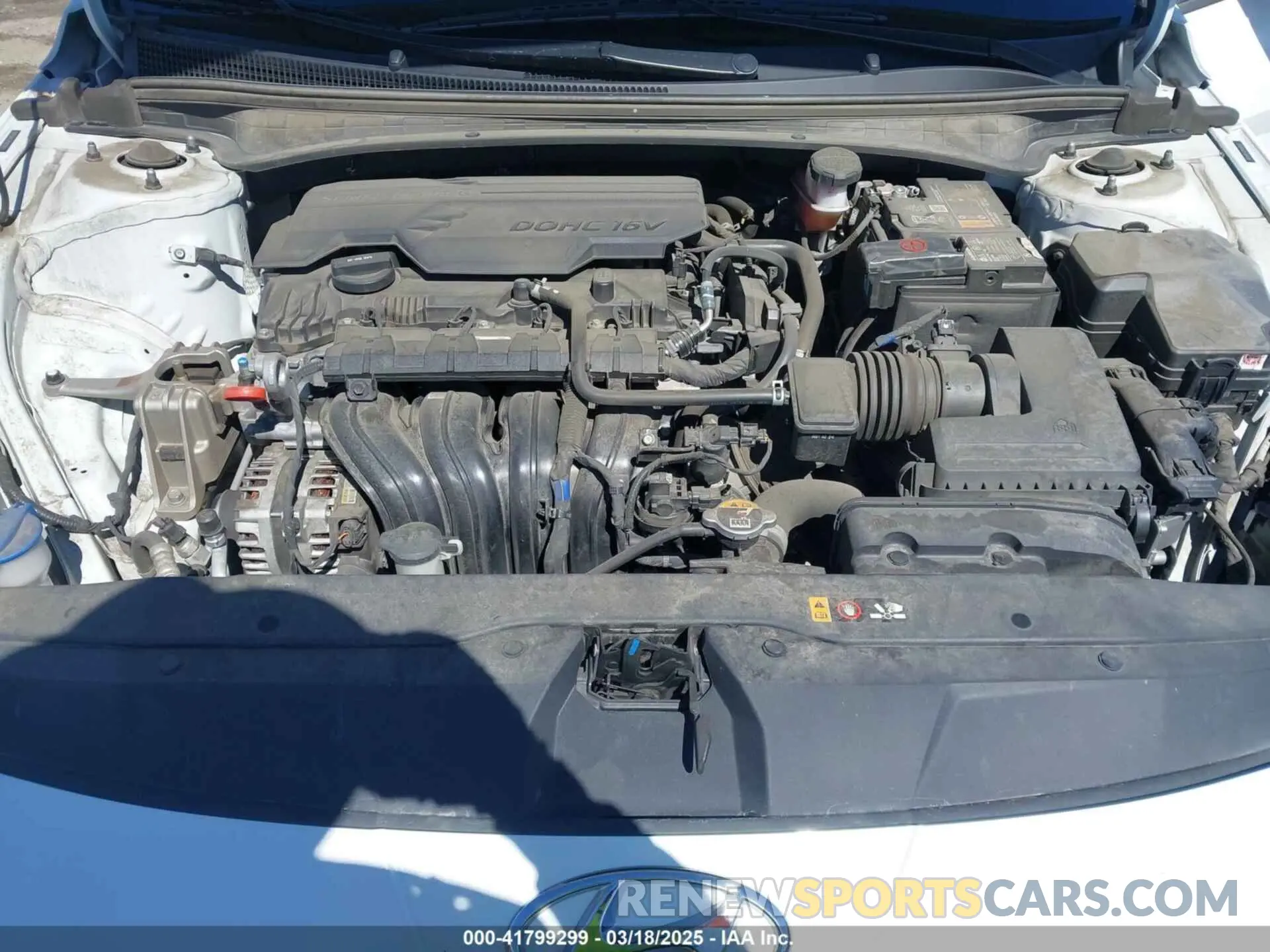 10 fotografías del automóvil dañado 5NPLM4AG2NH070629 HYUNDAI ELANTRA 2022