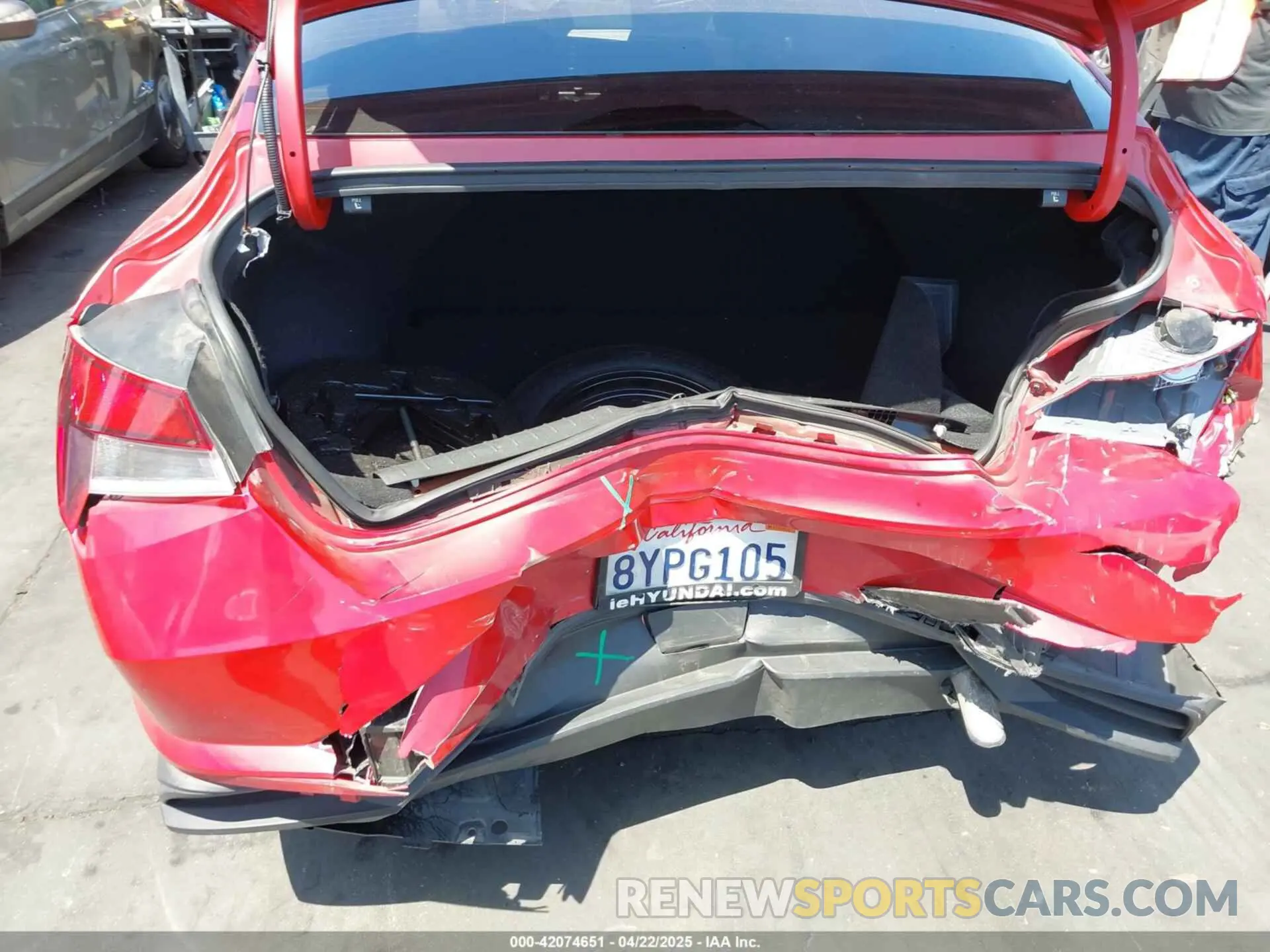 6 fotografías del automóvil dañado 5NPLM4AG3NH064239 HYUNDAI ELANTRA 2022