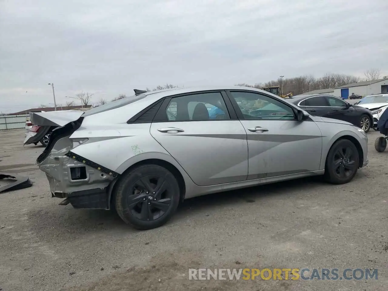 3 fotografías del automóvil dañado 5NPLM4AG3NH078755 HYUNDAI ELANTRA 2022