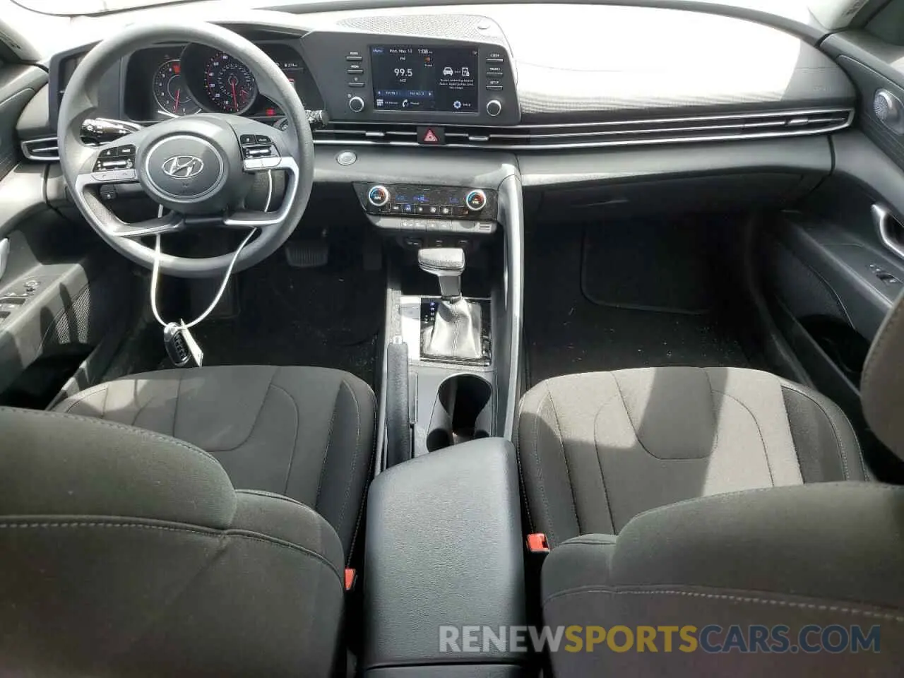 8 fotografías del automóvil dañado 5NPLM4AG5NH055932 HYUNDAI ELANTRA 2022