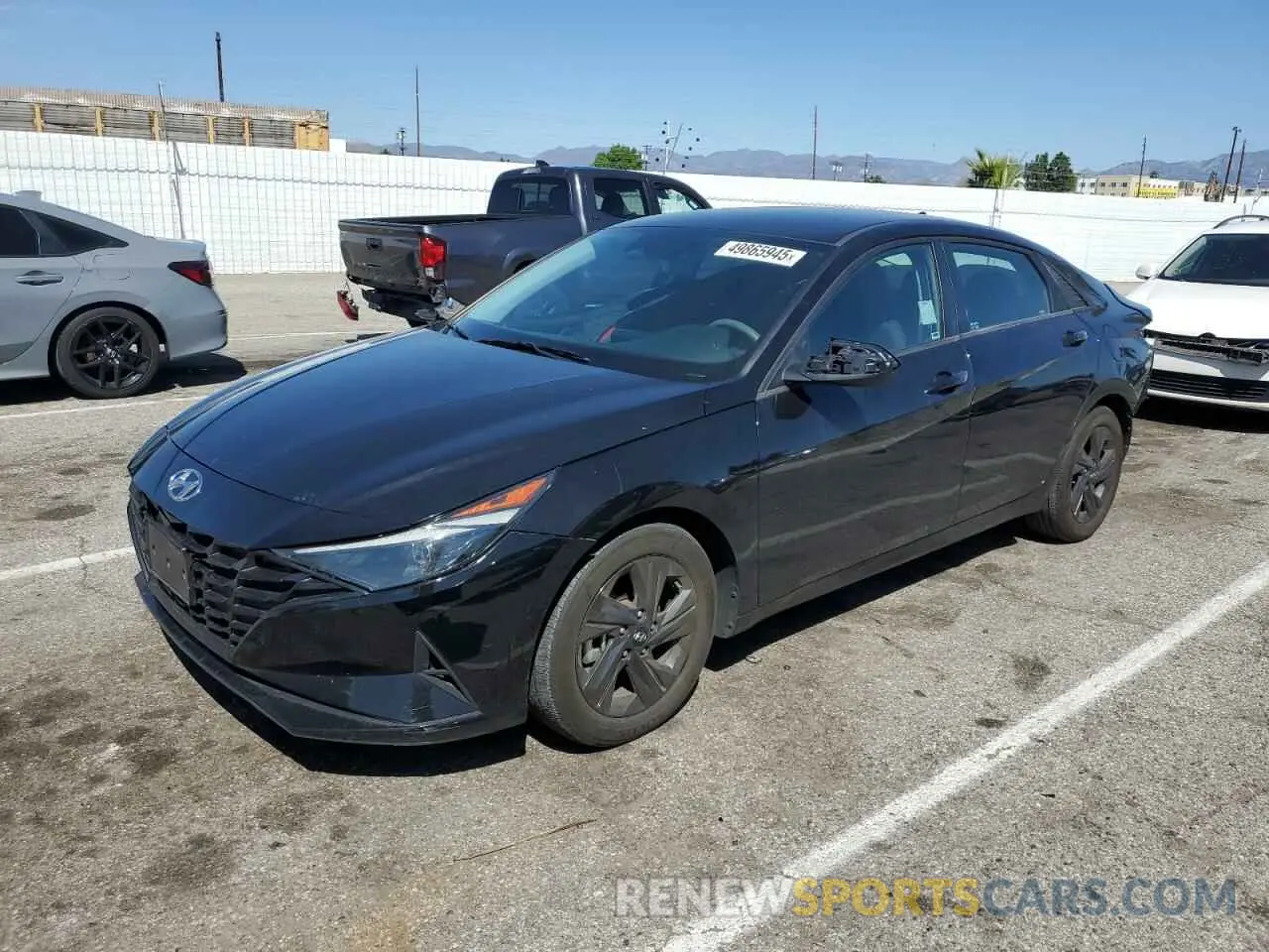 1 fotografías del automóvil dañado 5NPLM4AG6NH054837 HYUNDAI ELANTRA 2022