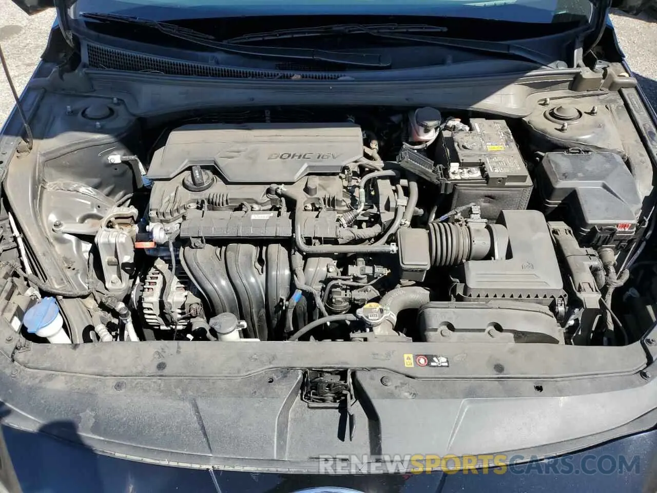 13 fotografías del automóvil dañado 5NPLM4AG6NH054837 HYUNDAI ELANTRA 2022