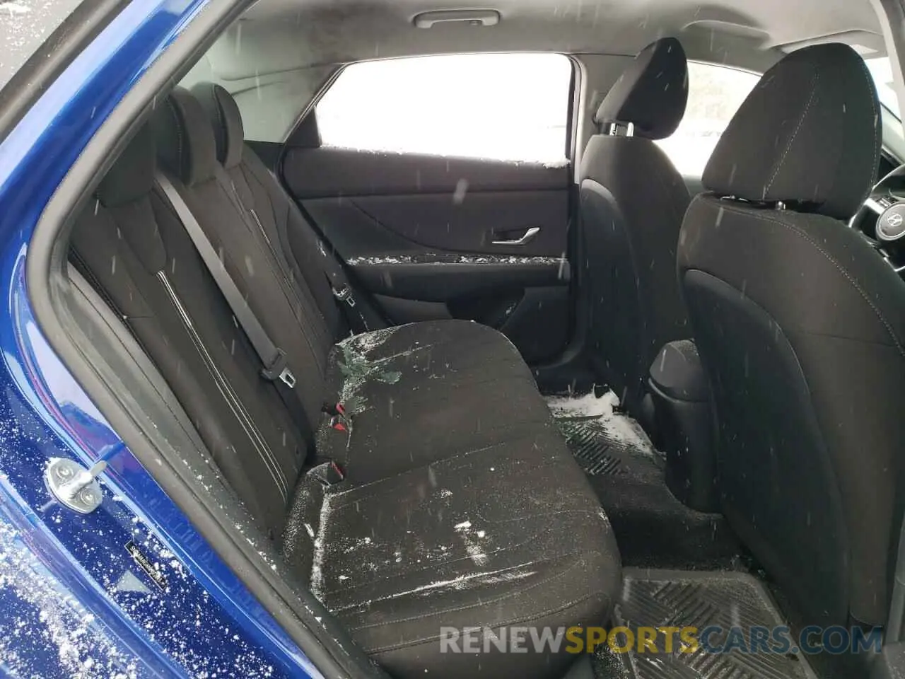 10 fotografías del automóvil dañado 5NPLM4AG6NH072643 HYUNDAI ELANTRA 2022