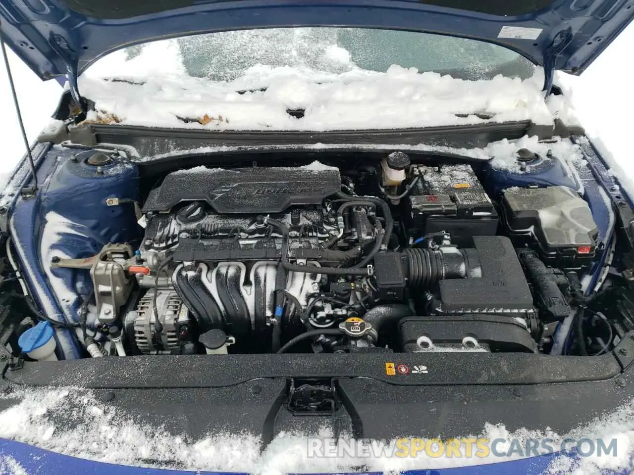 11 fotografías del automóvil dañado 5NPLM4AG6NH072643 HYUNDAI ELANTRA 2022