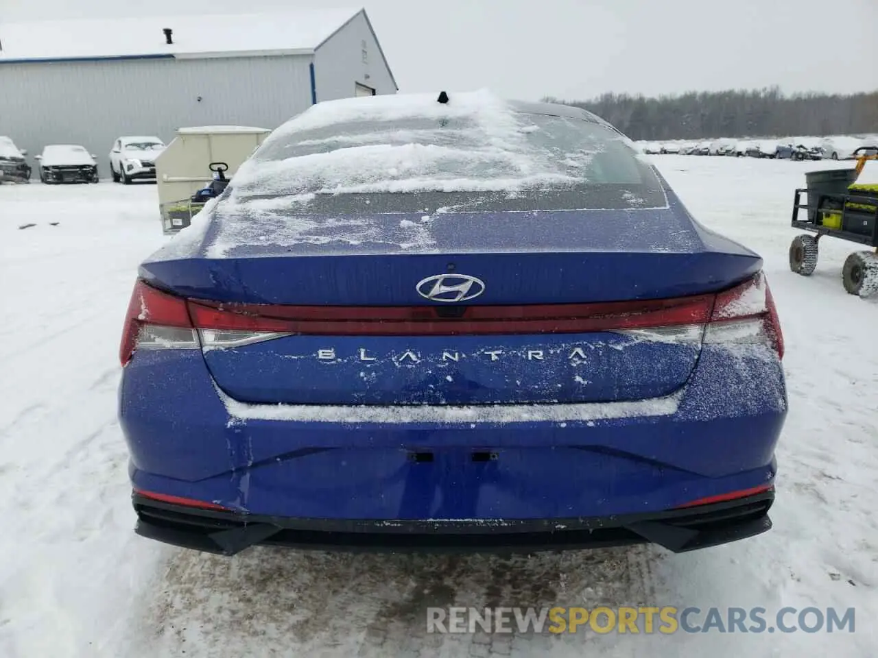 6 fotografías del automóvil dañado 5NPLM4AG6NH072643 HYUNDAI ELANTRA 2022
