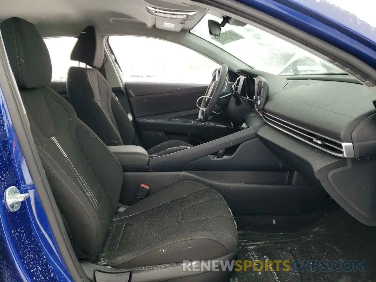 7 fotografías del automóvil dañado 5NPLM4AG6NH072643 HYUNDAI ELANTRA 2022