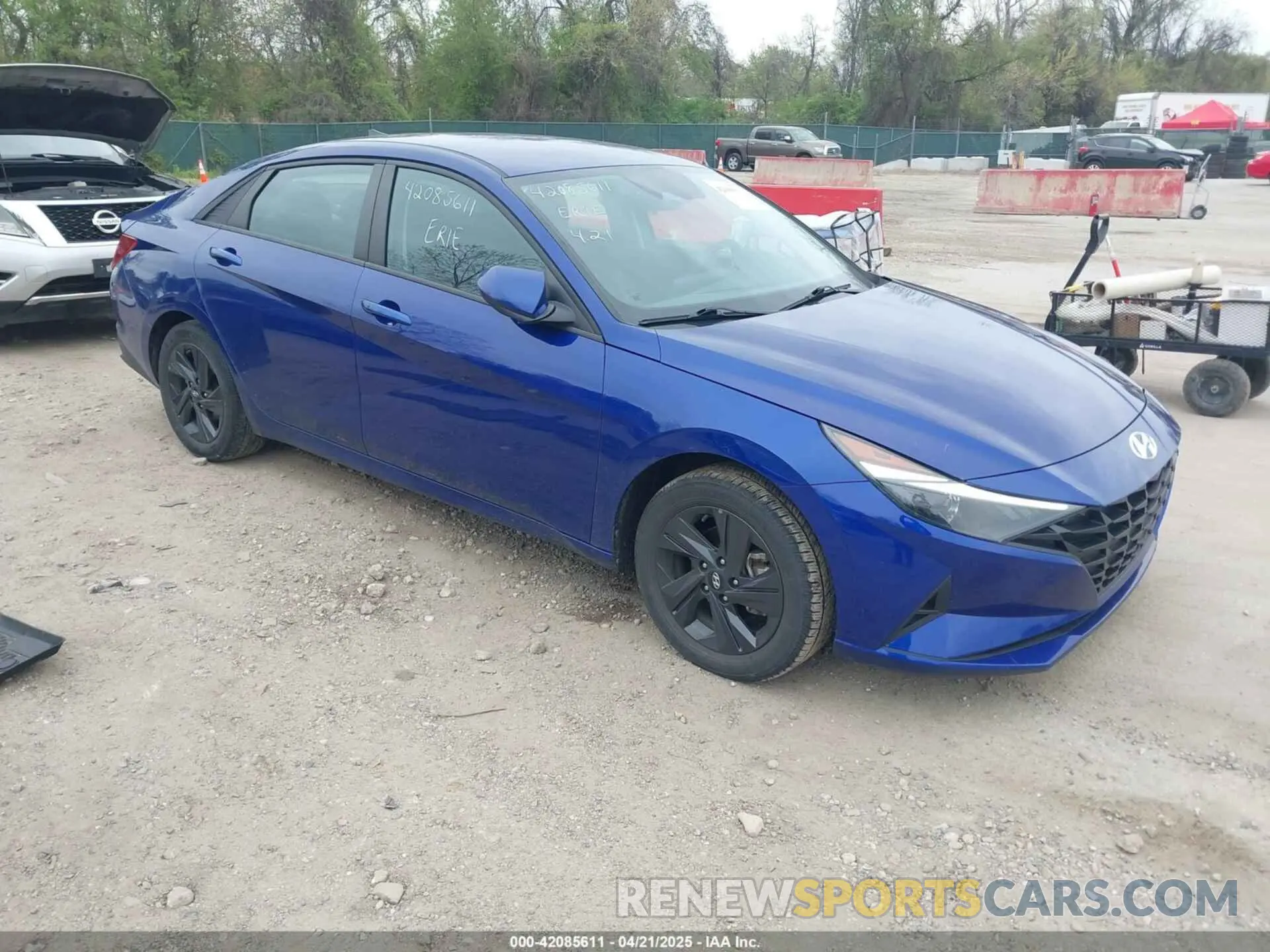 1 fotografías del automóvil dañado 5NPLM4AG6NH076238 HYUNDAI ELANTRA 2022