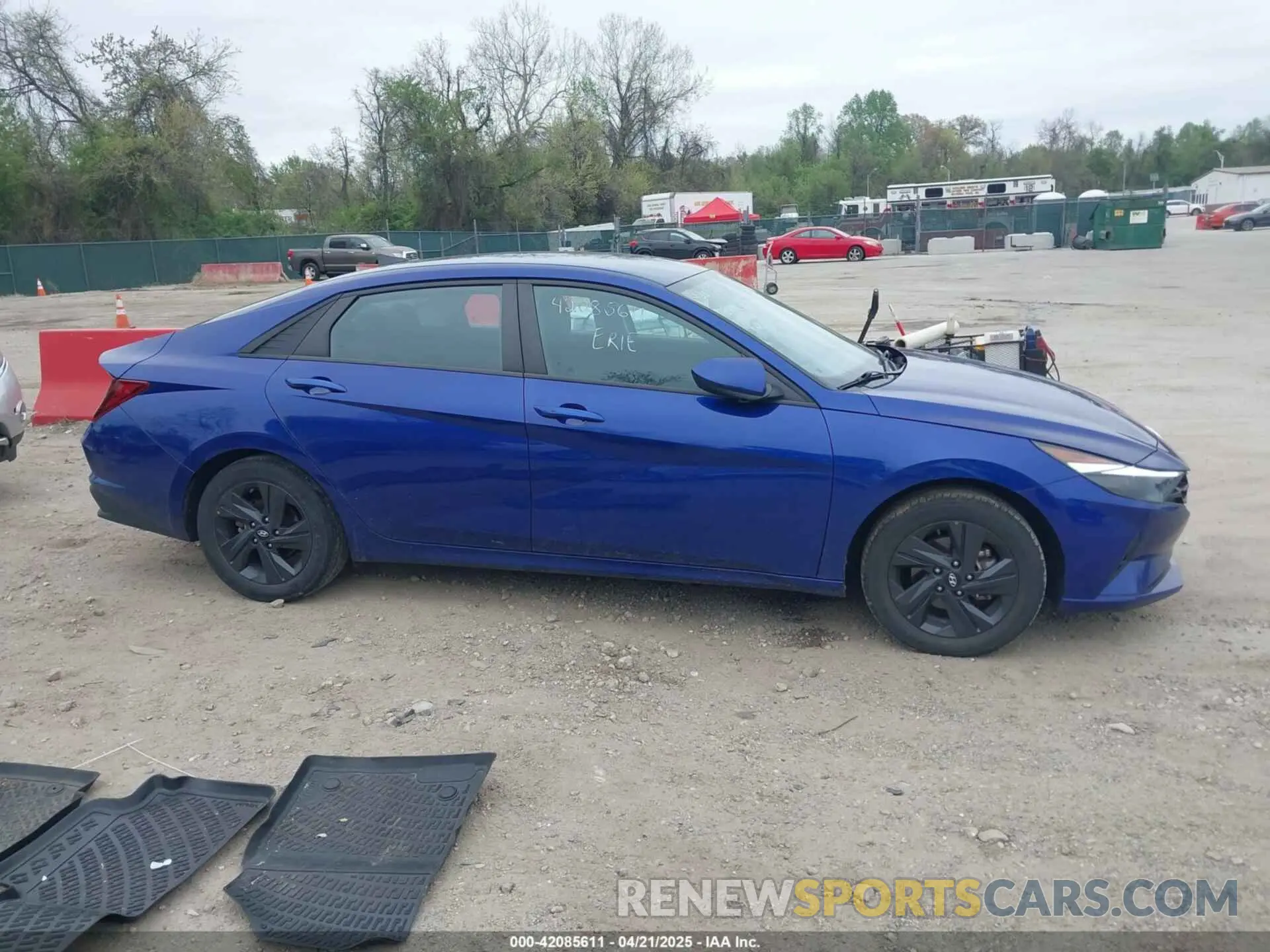 13 fotografías del automóvil dañado 5NPLM4AG6NH076238 HYUNDAI ELANTRA 2022
