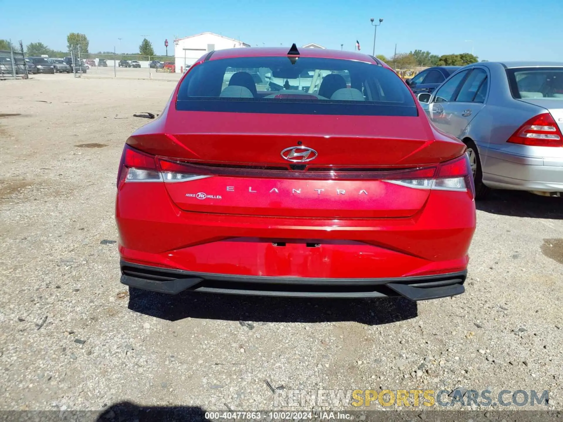 16 fotografías del automóvil dañado 5NPLM4AG7NH085403 HYUNDAI ELANTRA 2022