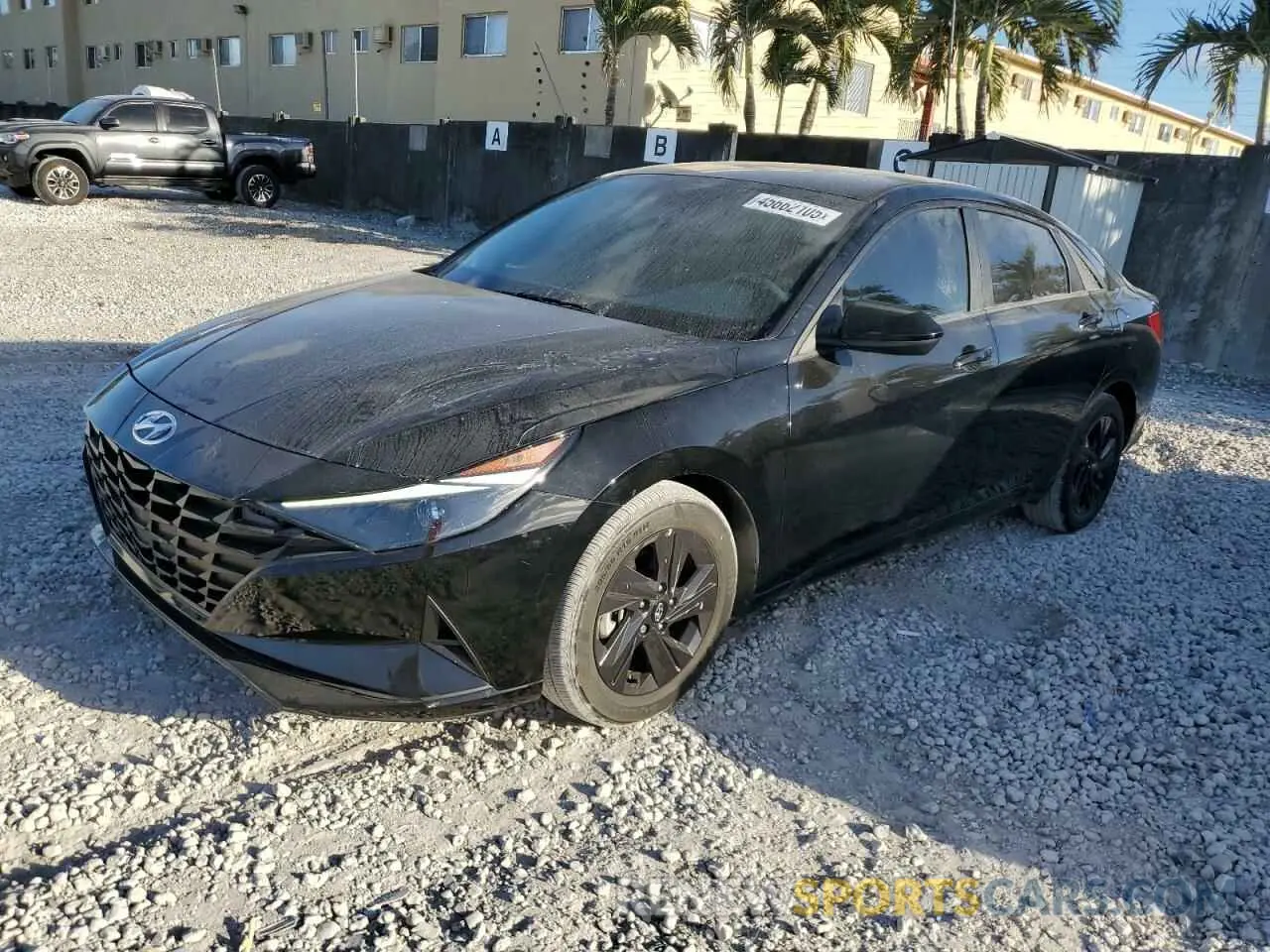 1 fotografías del automóvil dañado 5NPLM4AG8NH067086 HYUNDAI ELANTRA 2022