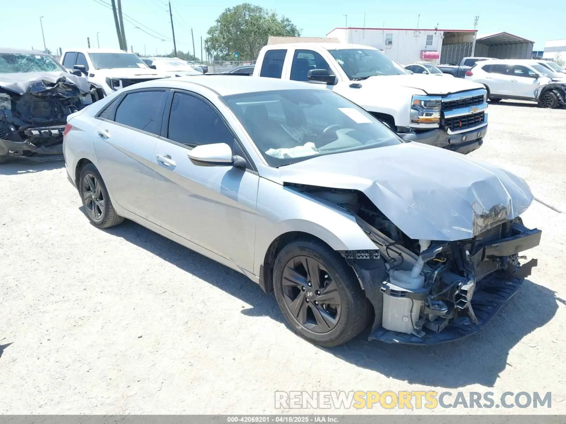 1 fotografías del automóvil dañado 5NPLM4AG8NH081957 HYUNDAI ELANTRA 2022