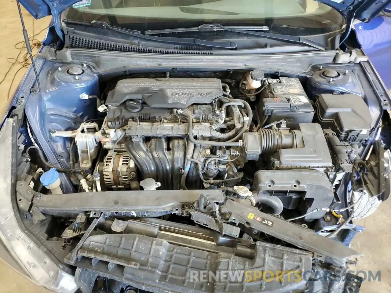 13 fotografías del automóvil dañado 5NPLM4AG9NH054721 HYUNDAI ELANTRA 2022