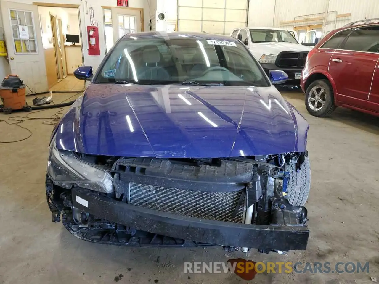 5 fotografías del automóvil dañado 5NPLM4AG9NH054721 HYUNDAI ELANTRA 2022