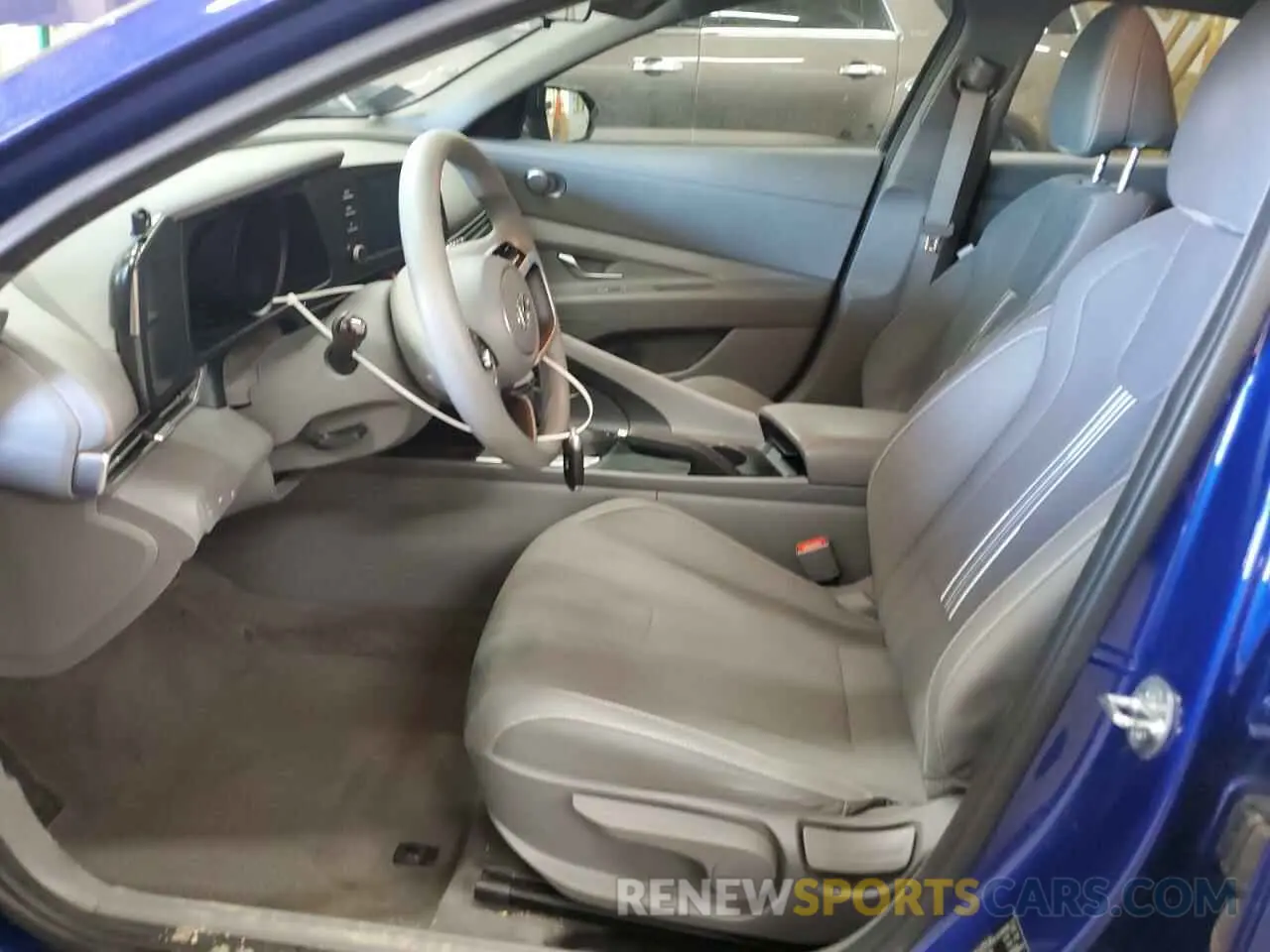7 fotografías del automóvil dañado 5NPLM4AG9NH054721 HYUNDAI ELANTRA 2022