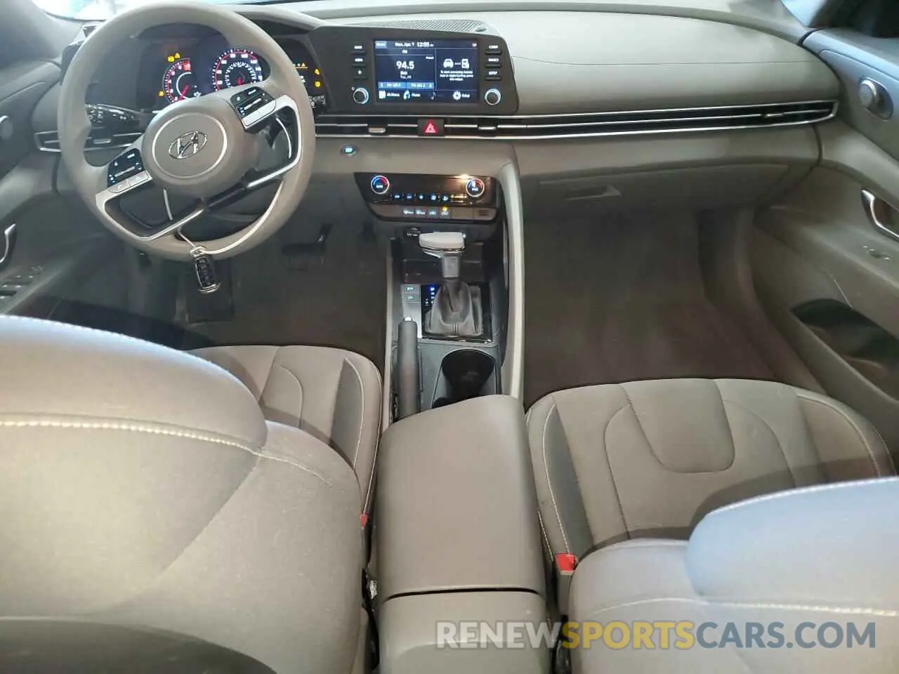 8 fotografías del automóvil dañado 5NPLM4AG9NH054721 HYUNDAI ELANTRA 2022