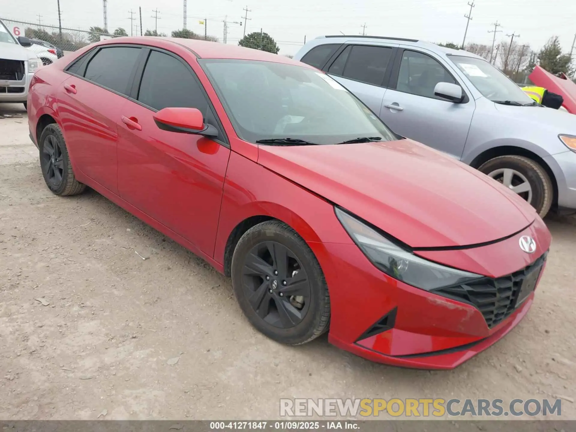 1 fotografías del automóvil dañado 5NPLM4AG9NH063936 HYUNDAI ELANTRA 2022