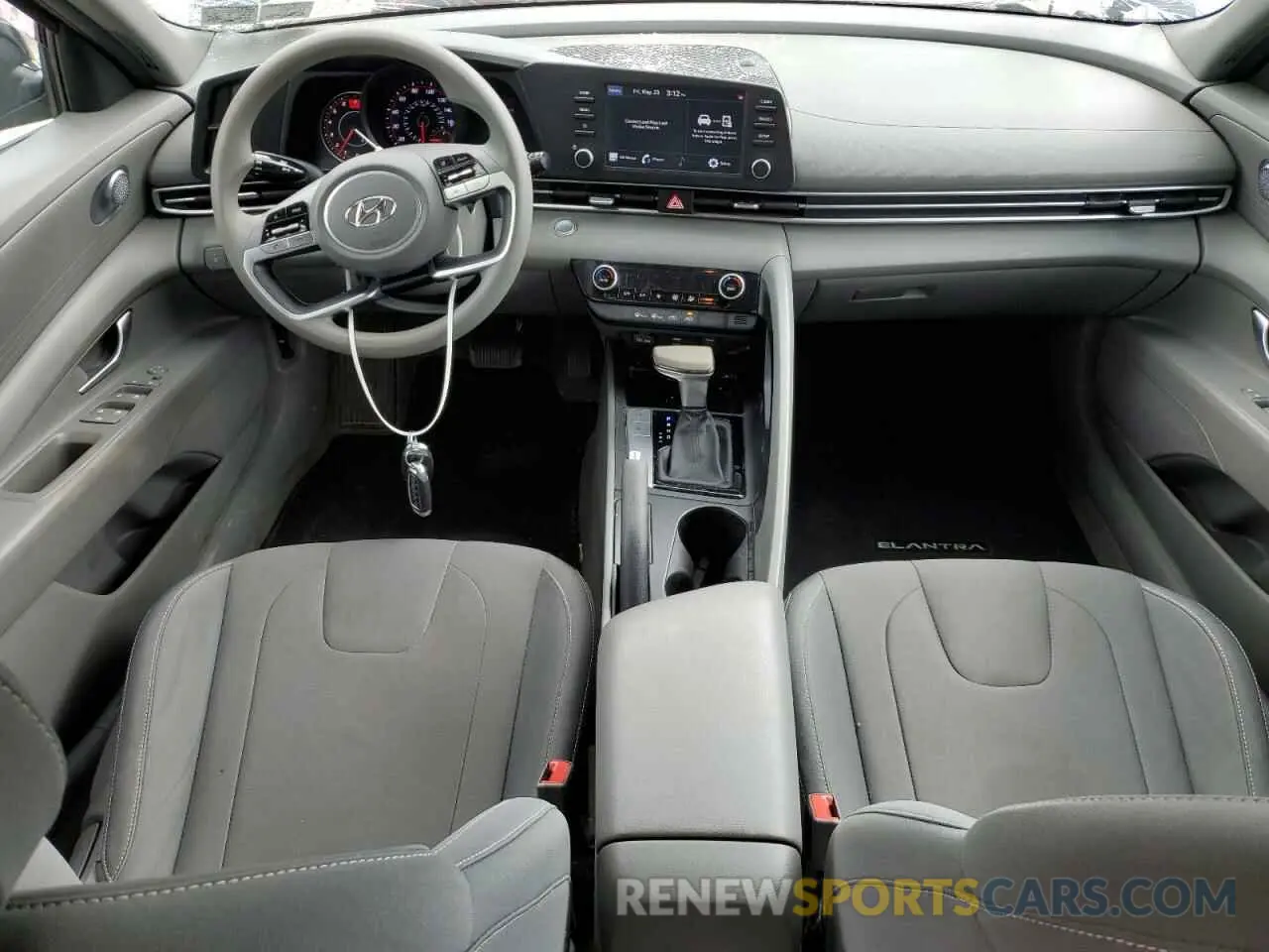 8 fotografías del automóvil dañado 5NPLM4AG9NH064536 HYUNDAI ELANTRA 2022