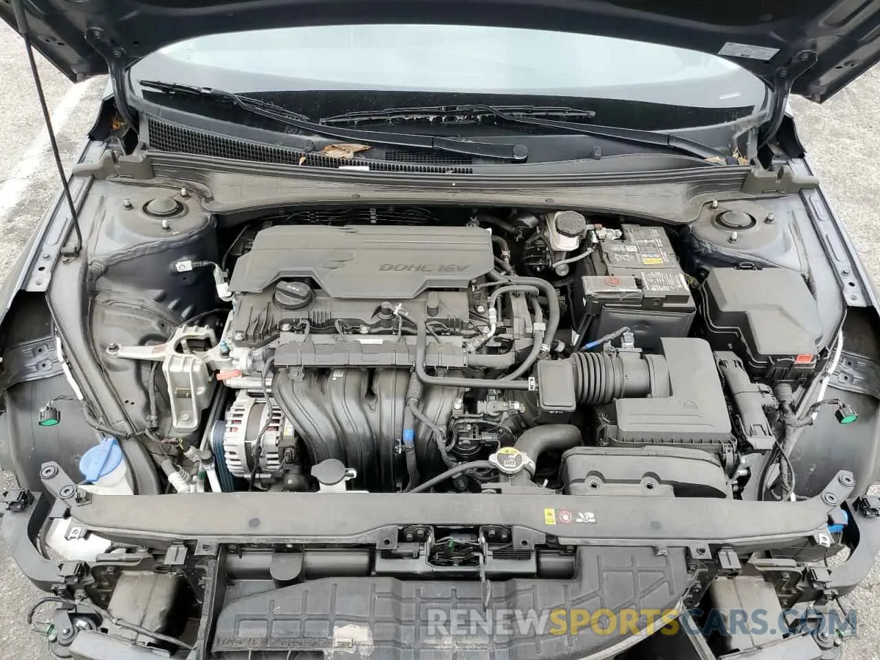 11 fotografías del automóvil dañado 5NPLM4AGXNH070958 HYUNDAI ELANTRA 2022