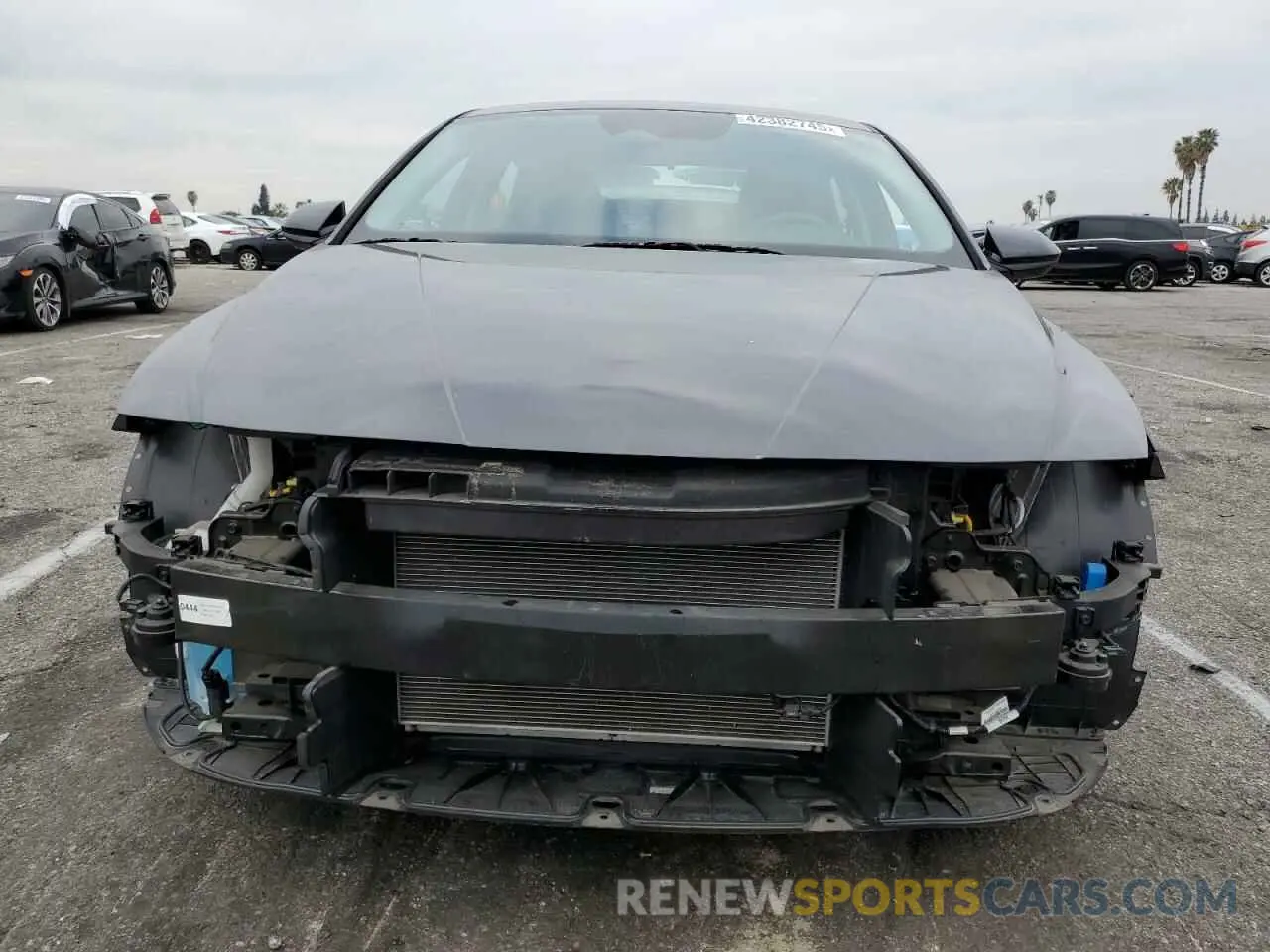 5 fotografías del automóvil dañado 5NPLM4AGXNH070958 HYUNDAI ELANTRA 2022