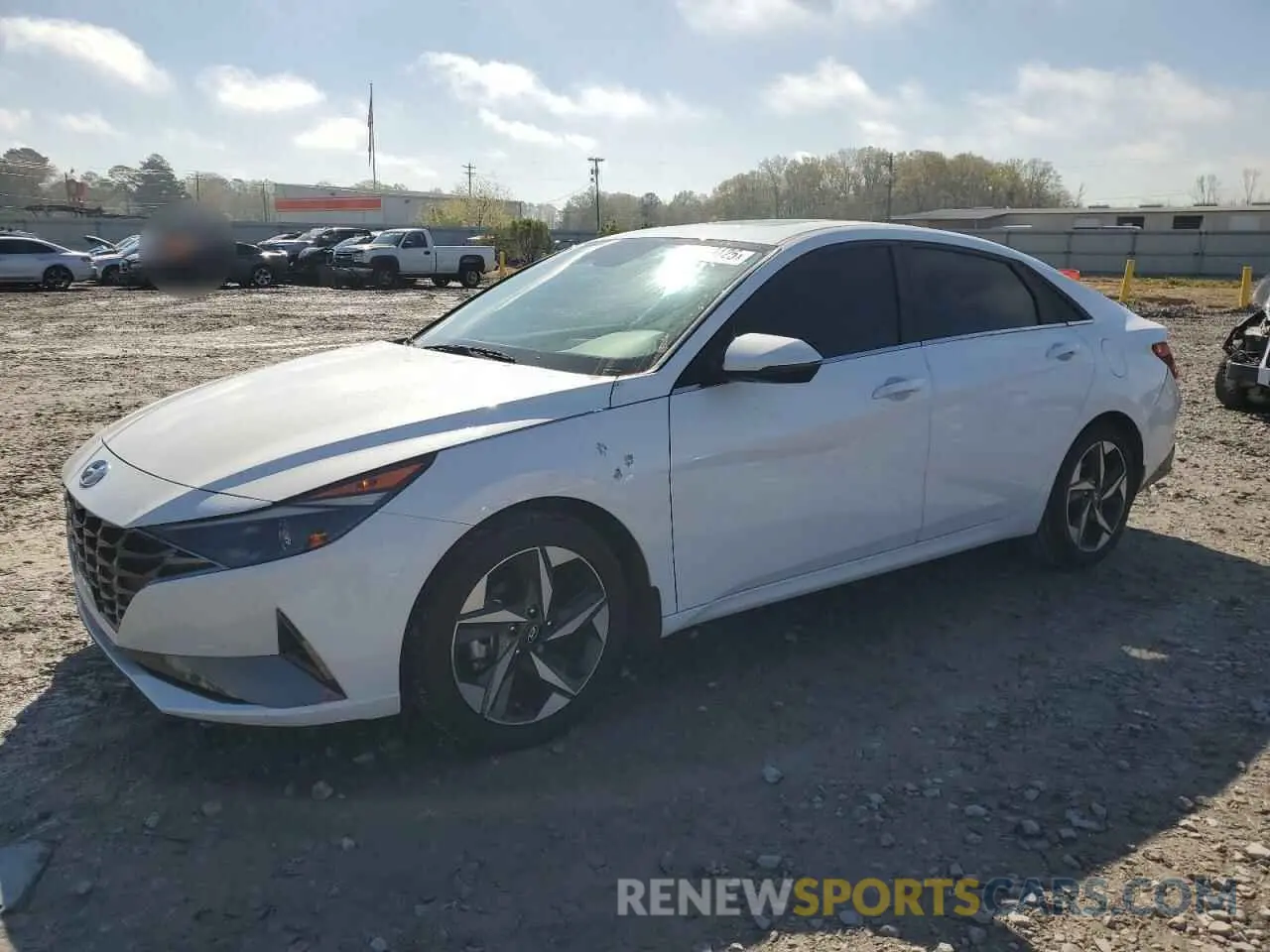 1 fotografías del automóvil dañado 5NPLN4AG0NH064079 HYUNDAI ELANTRA 2022