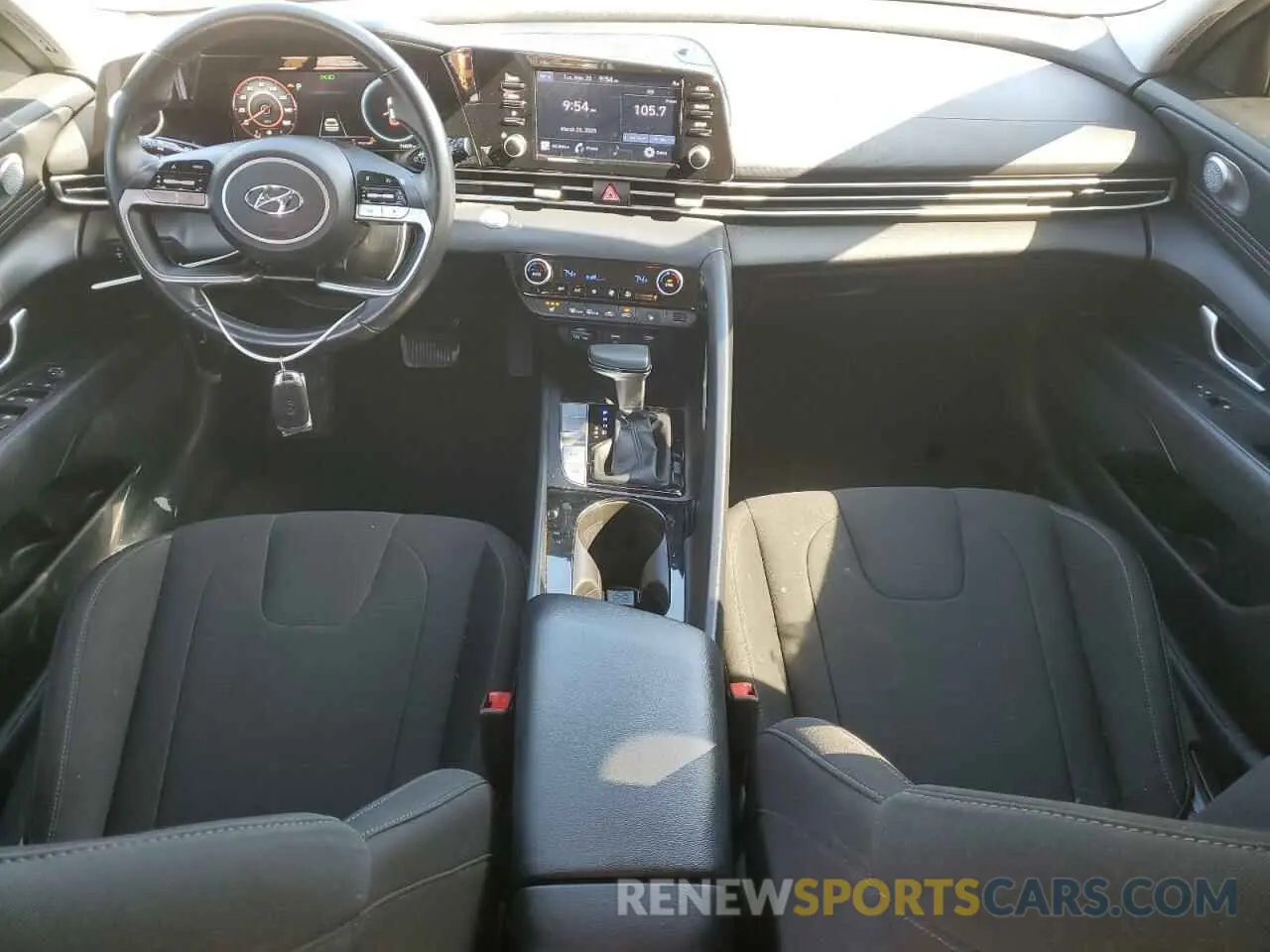 8 fotografías del automóvil dañado 5NPLN4AG0NH064079 HYUNDAI ELANTRA 2022