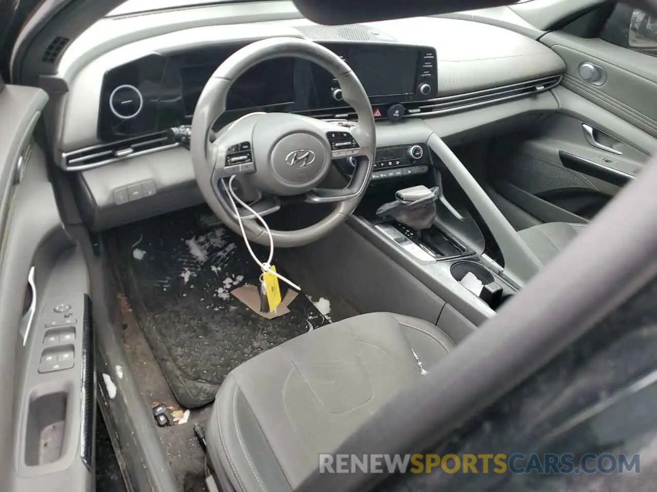 8 fotografías del automóvil dañado 5NPLN4AG0NH064387 HYUNDAI ELANTRA 2022