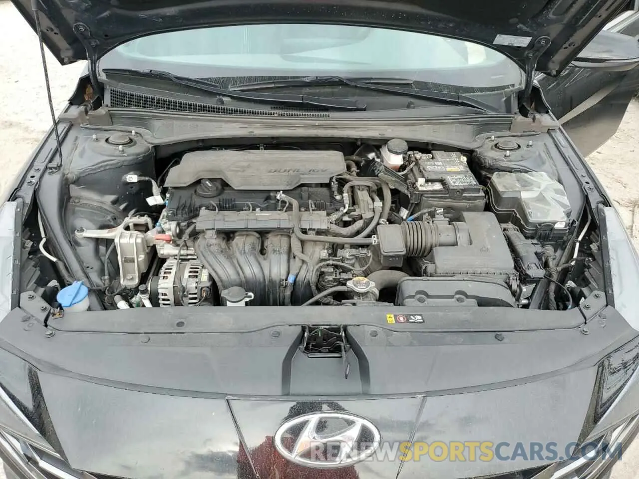 11 fotografías del automóvil dañado 5NPLN4AG0NH082923 HYUNDAI ELANTRA 2022