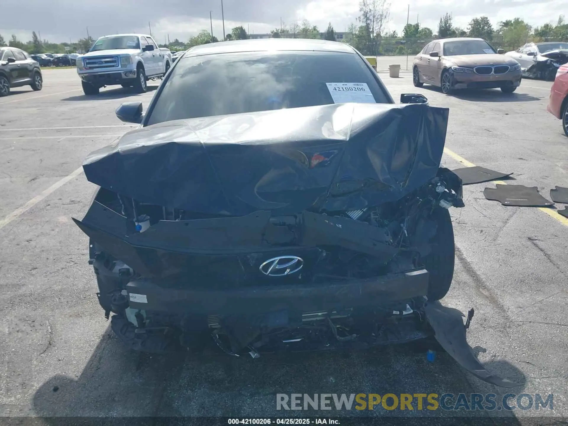 13 fotografías del automóvil dañado 5NPLN4AG1NH067590 HYUNDAI ELANTRA 2022