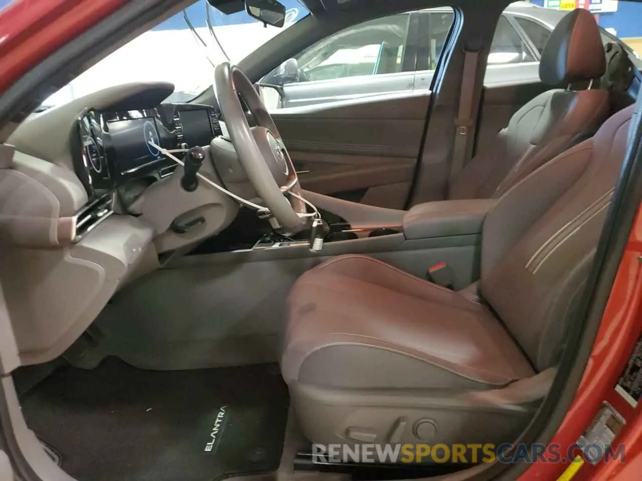7 fotografías del automóvil dañado 5NPLN4AG3NH073519 HYUNDAI ELANTRA 2022