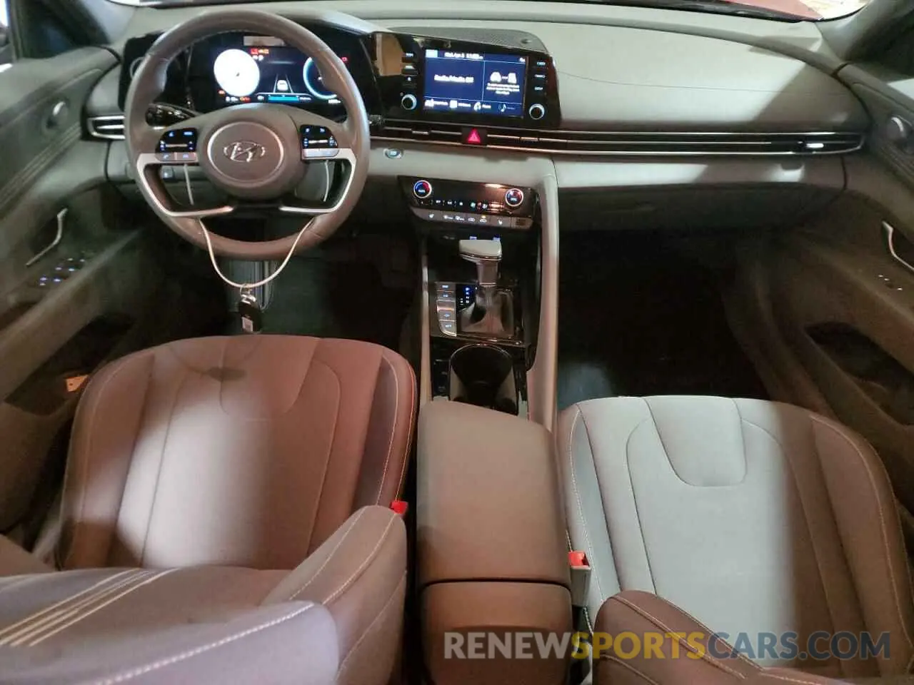 8 fotografías del automóvil dañado 5NPLN4AG3NH073519 HYUNDAI ELANTRA 2022