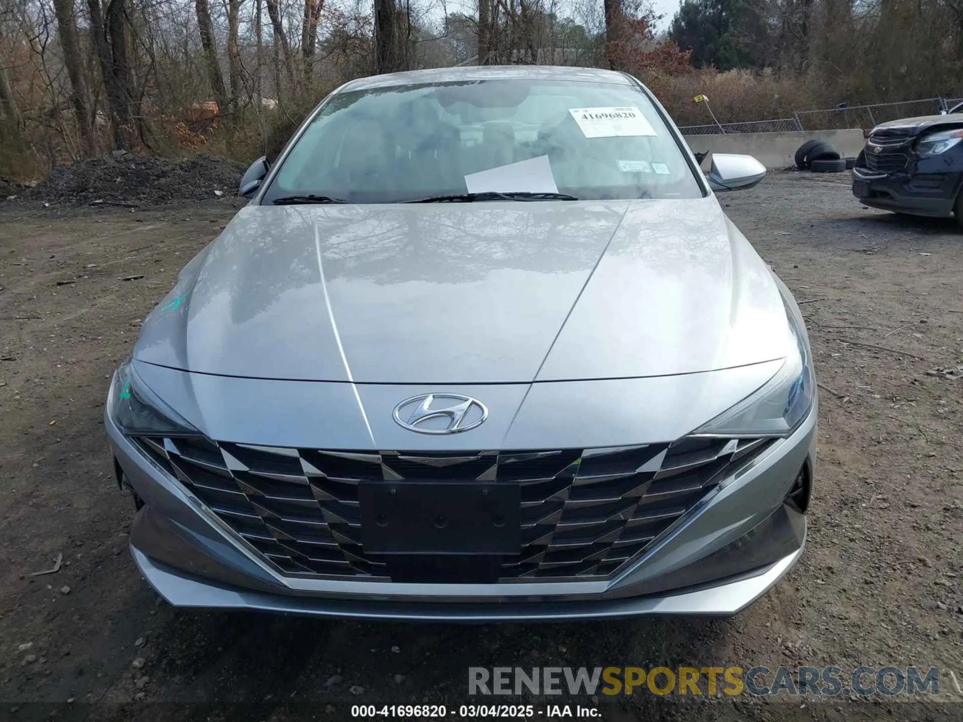 12 fotografías del automóvil dañado 5NPLN4AG5NH074106 HYUNDAI ELANTRA 2022