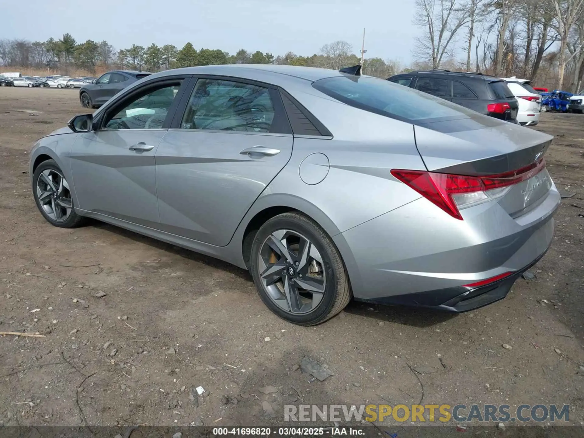 3 fotografías del automóvil dañado 5NPLN4AG5NH074106 HYUNDAI ELANTRA 2022