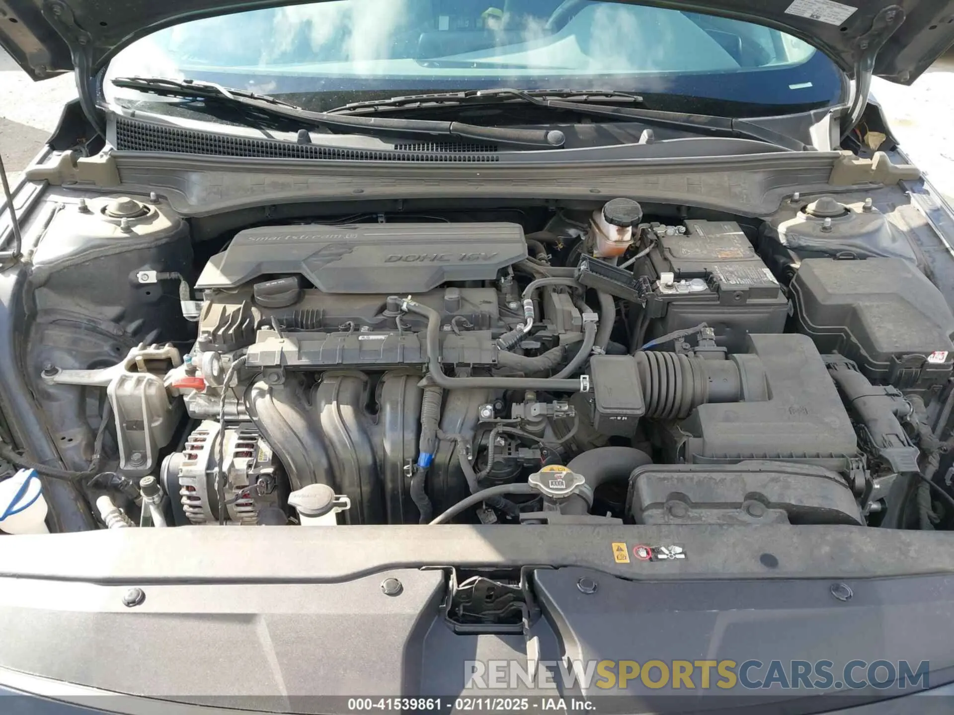 10 fotografías del automóvil dañado 5NPLN4AG8NH059342 HYUNDAI ELANTRA 2022