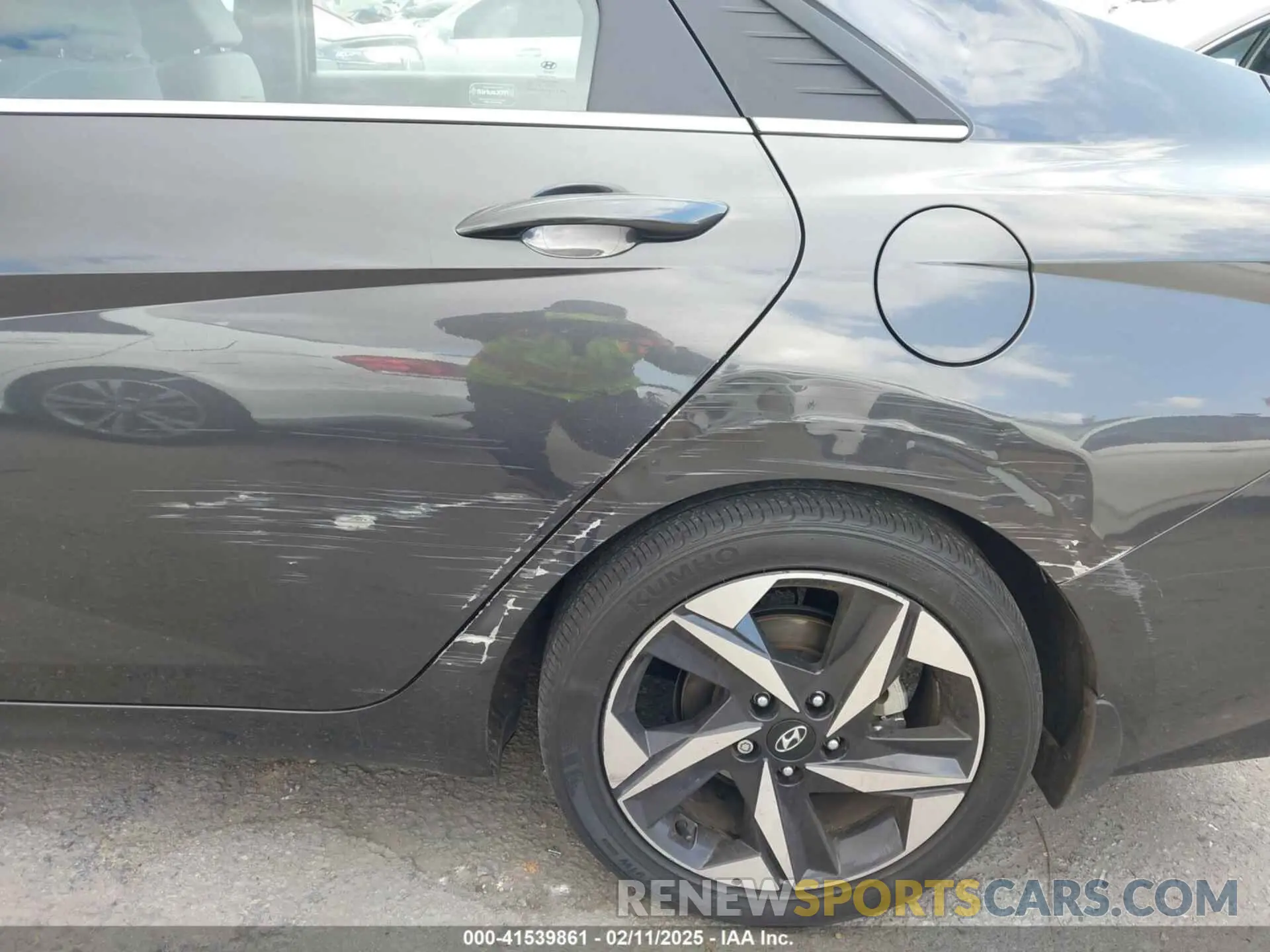 17 fotografías del automóvil dañado 5NPLN4AG8NH059342 HYUNDAI ELANTRA 2022