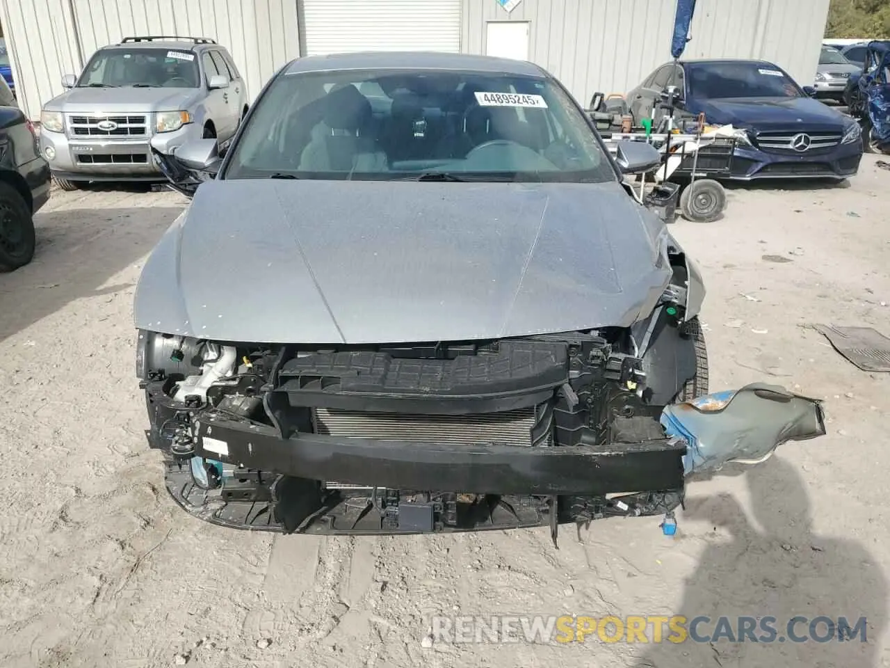 5 fotografías del automóvil dañado 5NPLN4AG9NH069250 HYUNDAI ELANTRA 2022