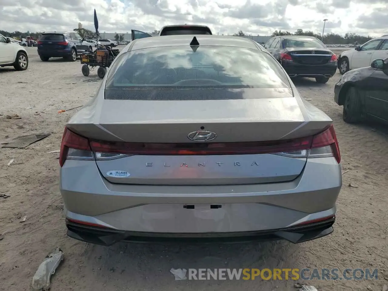 6 fotografías del automóvil dañado 5NPLN4AG9NH069250 HYUNDAI ELANTRA 2022