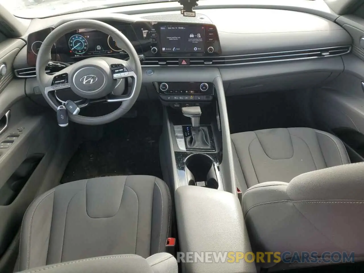 8 fotografías del automóvil dañado 5NPLN4AG9NH069250 HYUNDAI ELANTRA 2022
