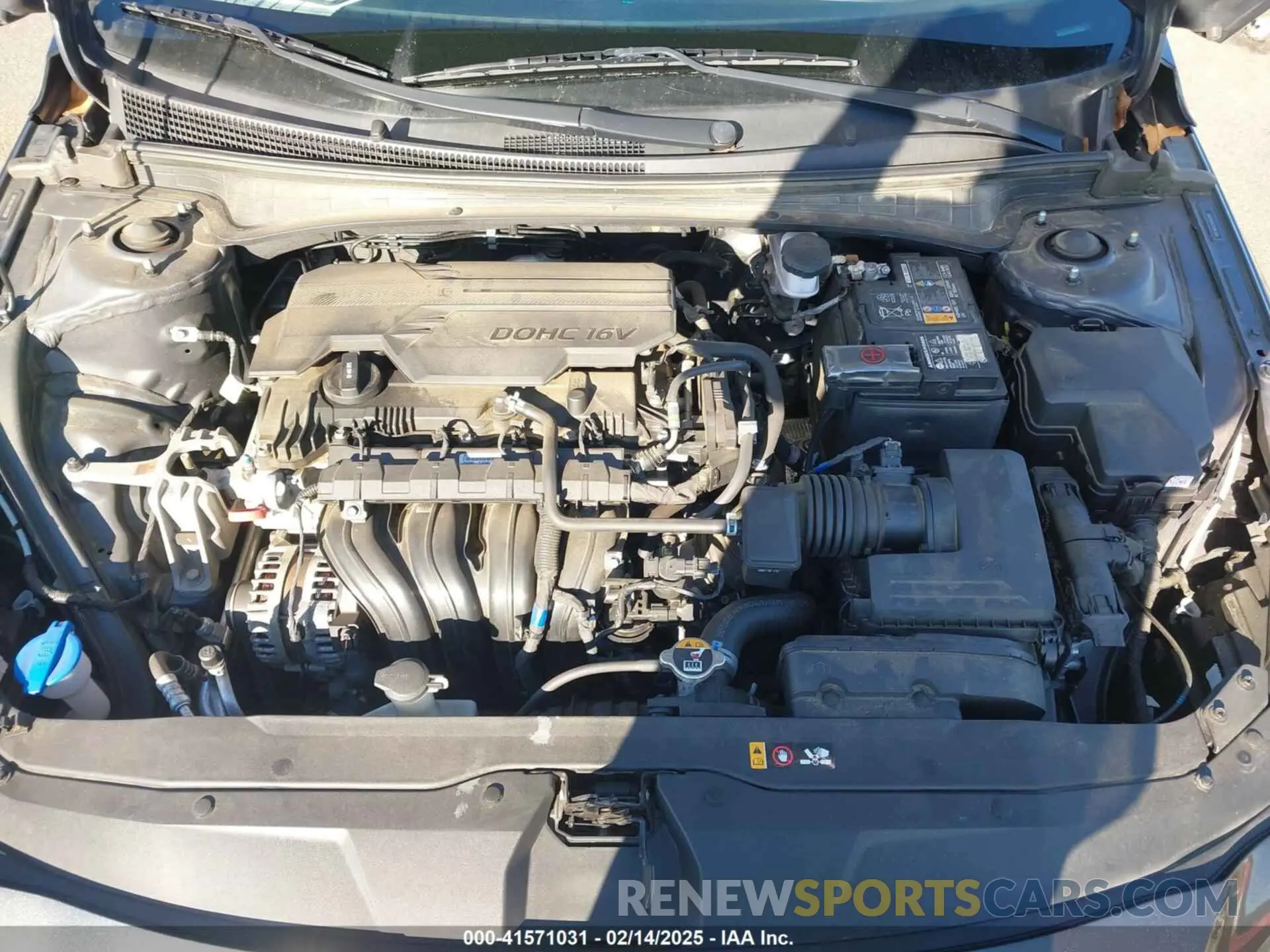 10 fotografías del automóvil dañado 5NPLN4AGXNH057009 HYUNDAI ELANTRA 2022