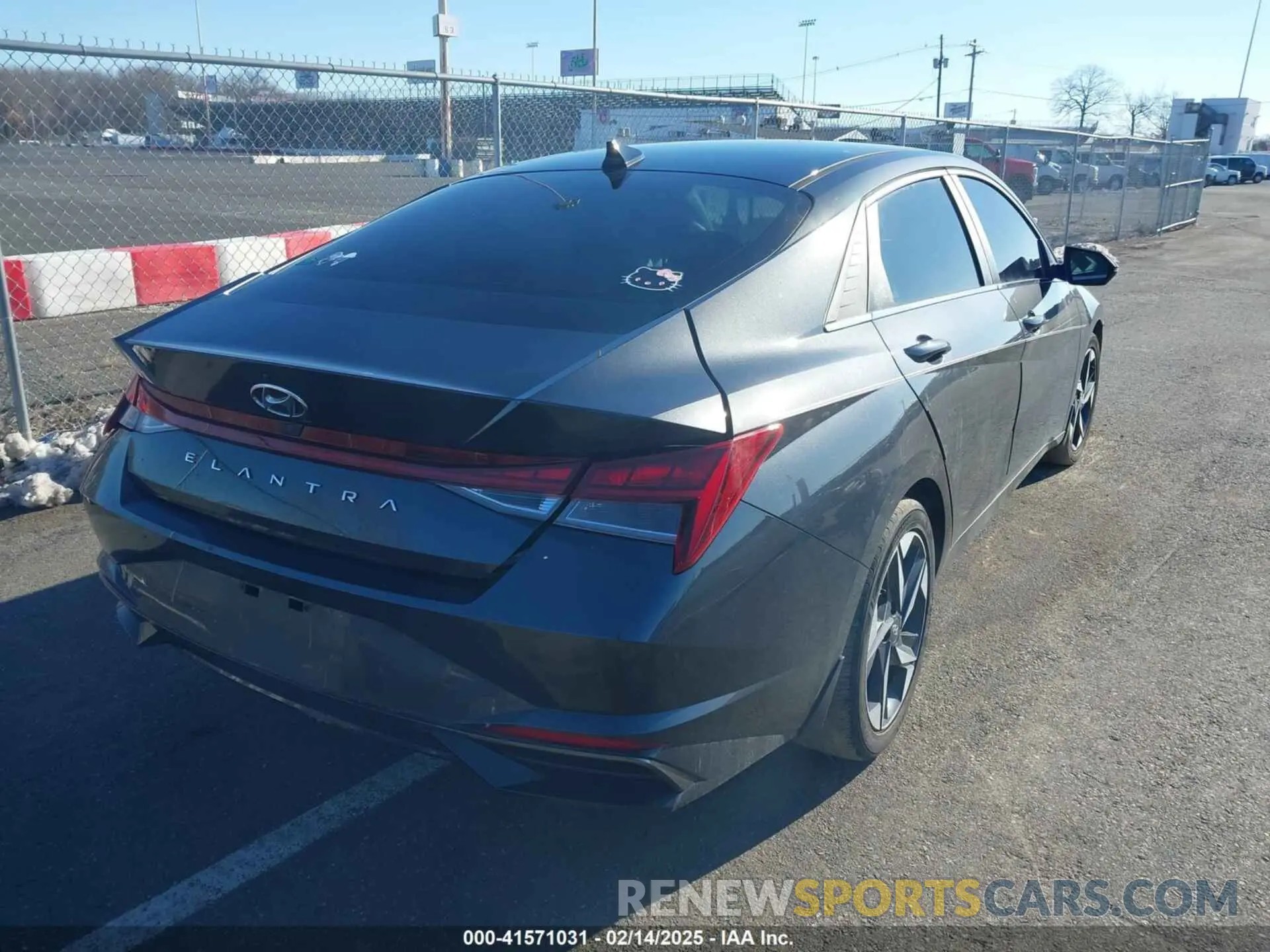 4 fotografías del automóvil dañado 5NPLN4AGXNH057009 HYUNDAI ELANTRA 2022